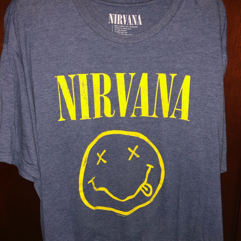 Nirvana Band tee shirt